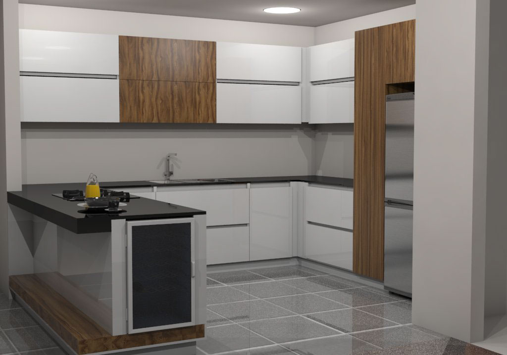 industrail design modern kitchen ivan venkov moon