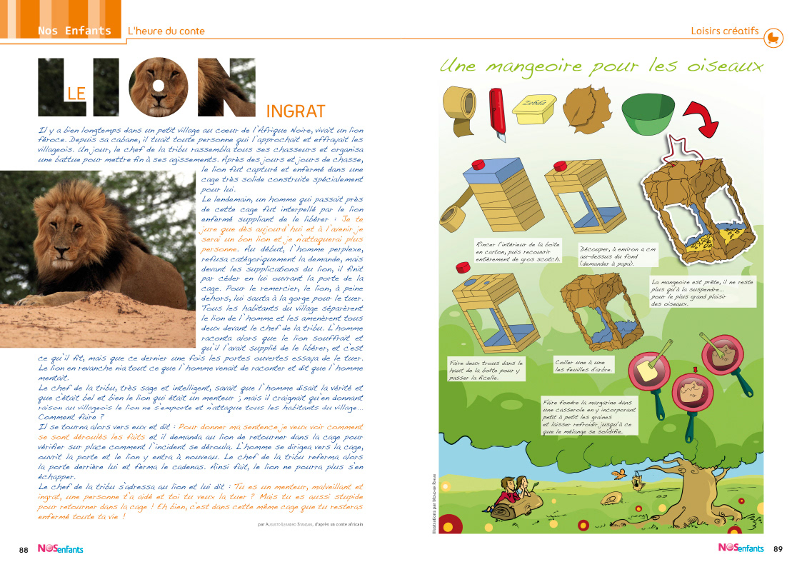 Nos Enfants magazine Tunisie