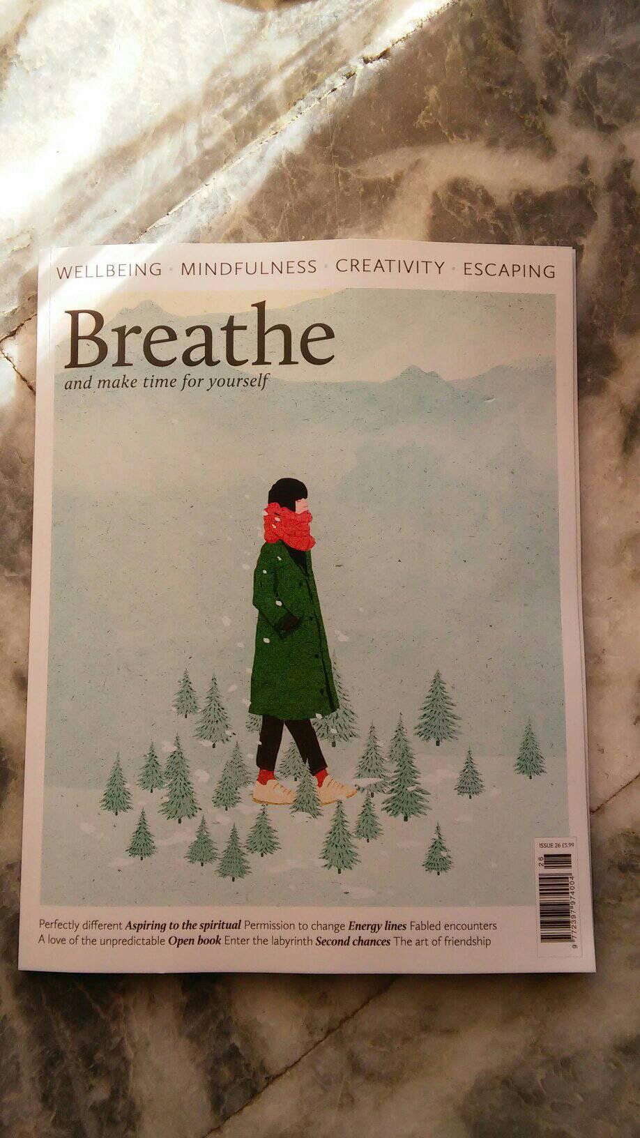 magazine print england mindfulness Creativity breathe