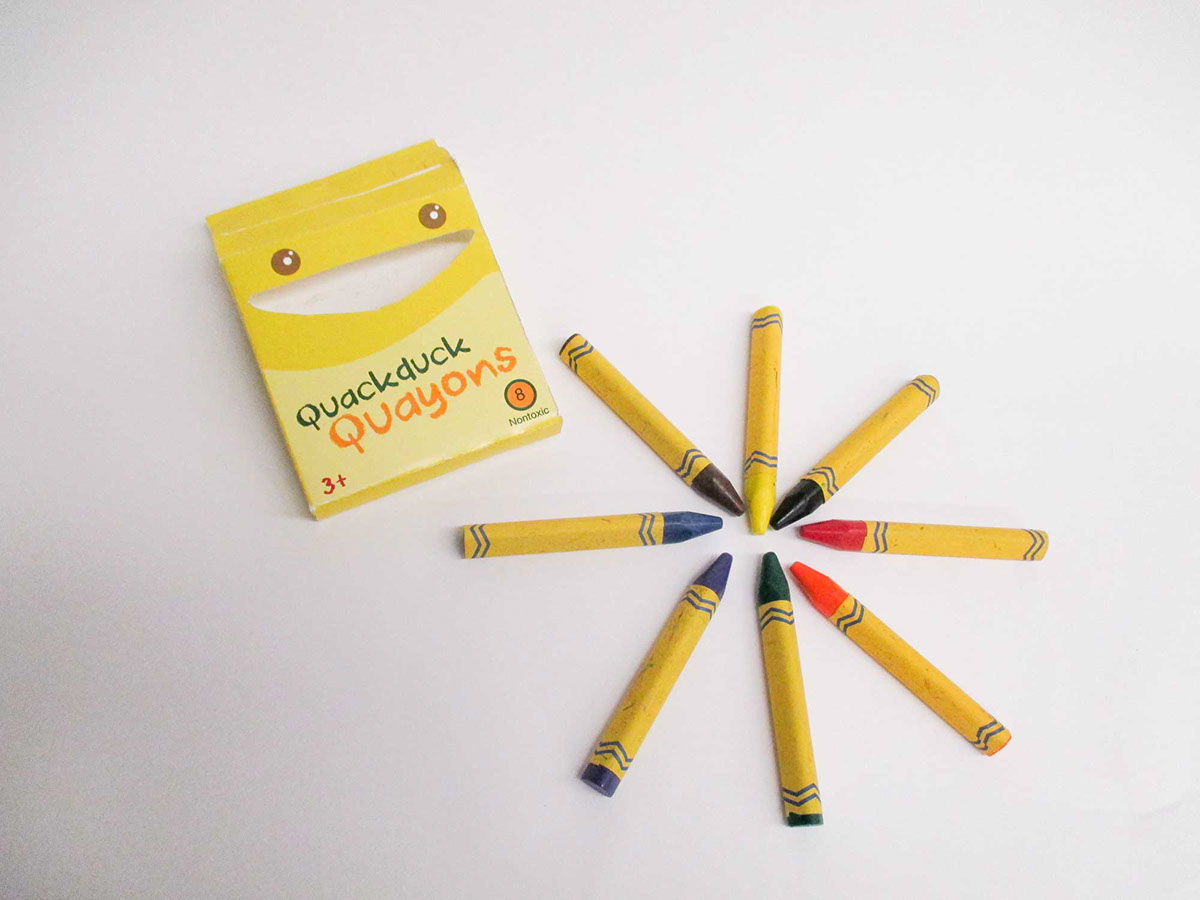 packaging design crayon box color crayon
