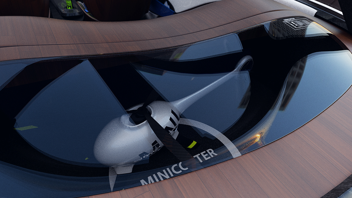 mini businessman concept MINI Cooper concept car design car design BMW Interior sketch ISD MINI