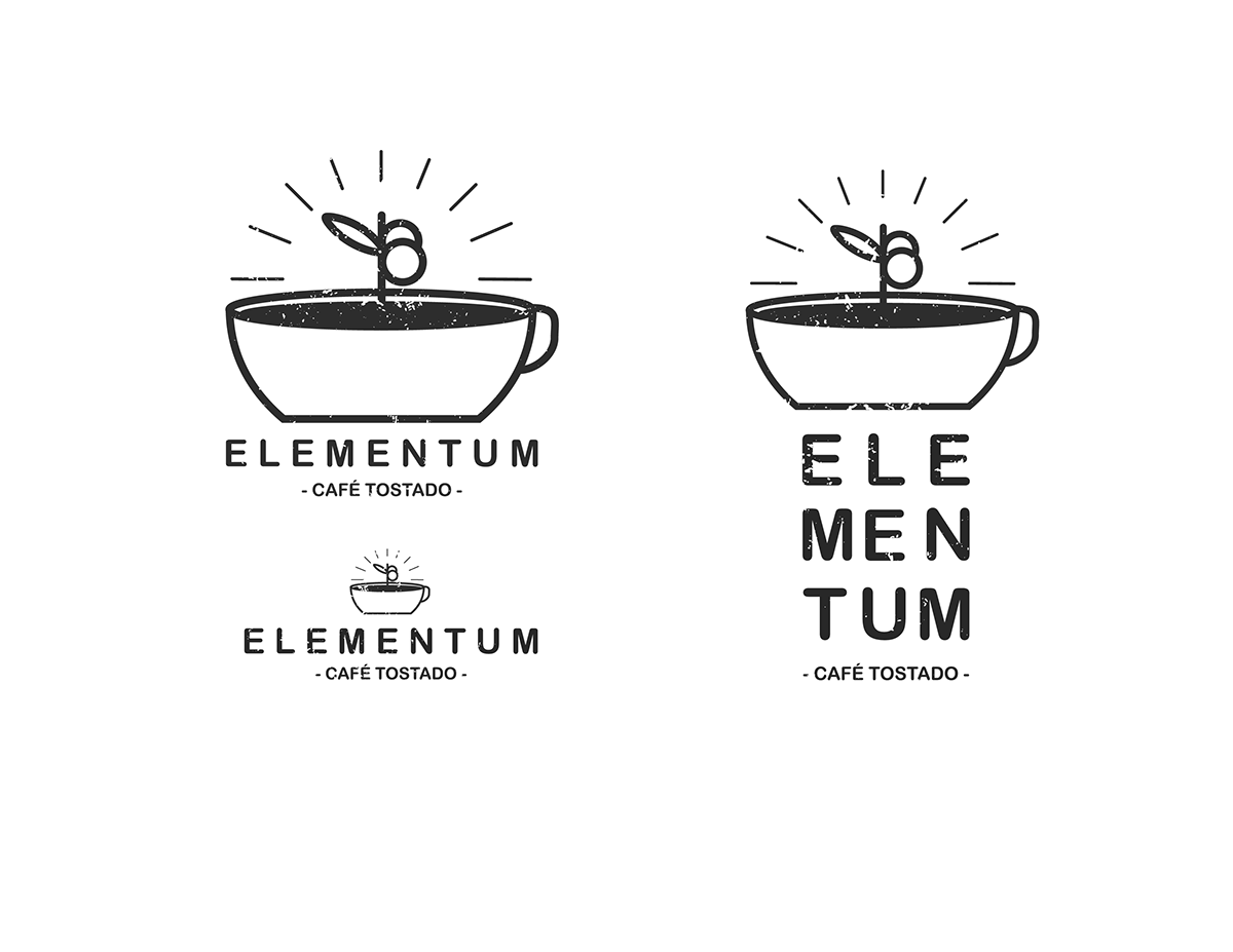 Elementum Coffee cafe Alberto Murillo  Calikook Diseño de Marcas