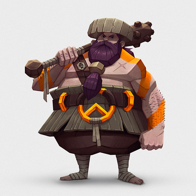 Team of characters on Behance