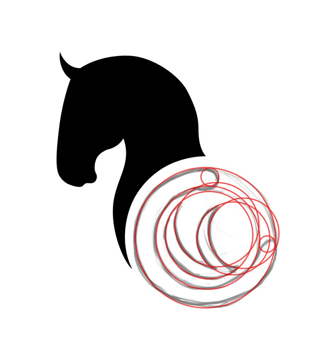 logo citron vert horse horses Website