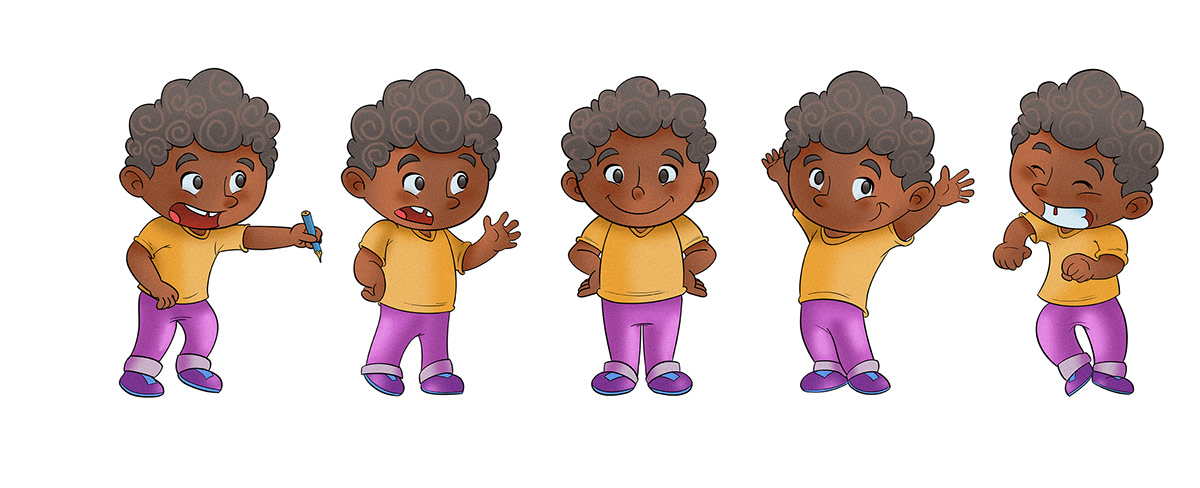 Character design  Ilustração didática ilustração Digital ilustração infantil