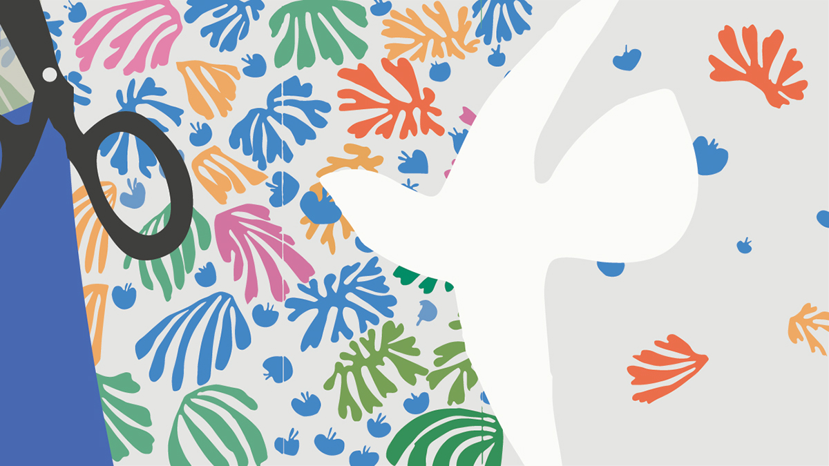 moma matisse cut-outs Henri Matisse motion design 2D Animation