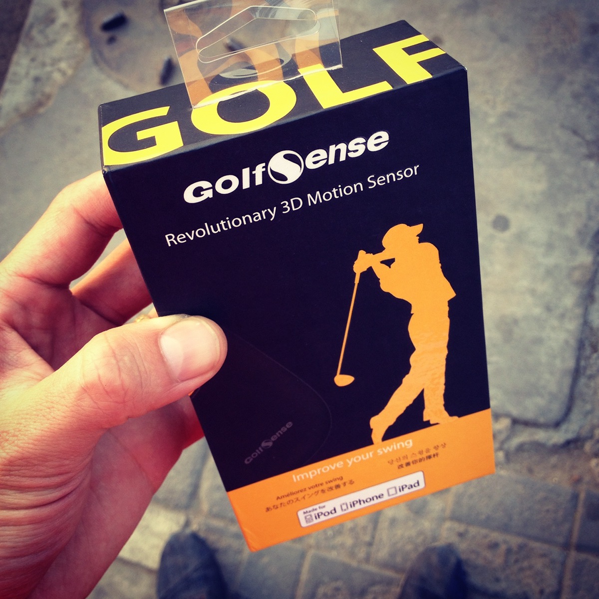 golf 3d sensor golfsense apple product