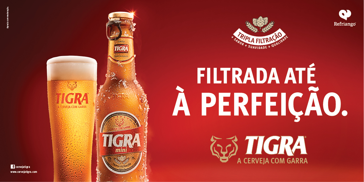 Cerveja tigra angola garra