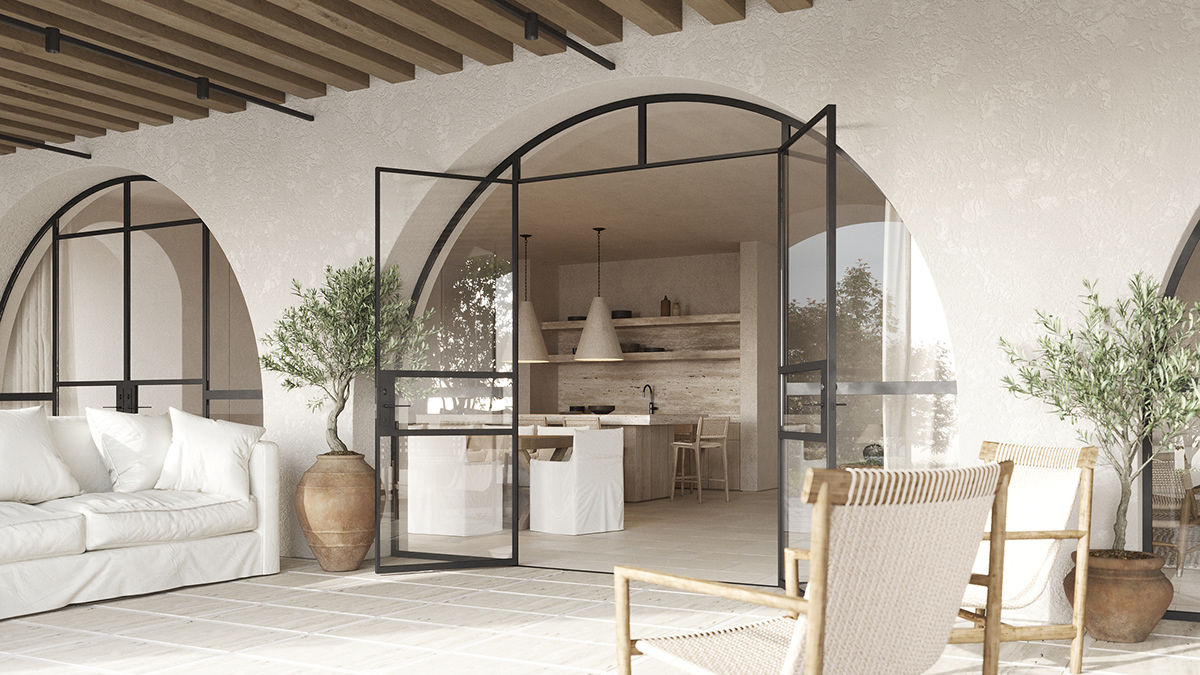 Interior 3ds max visualization archviz CGI bedroom living room Render kitchen