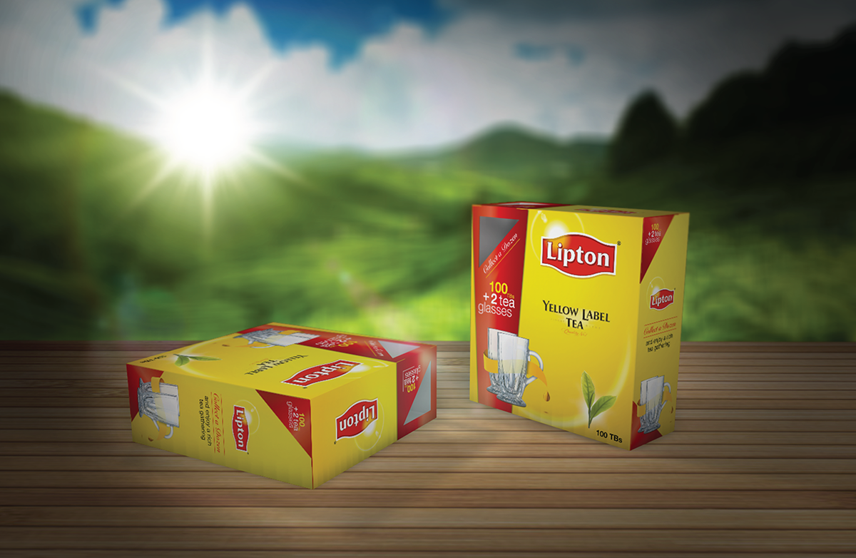 Lipton 3D yellow options