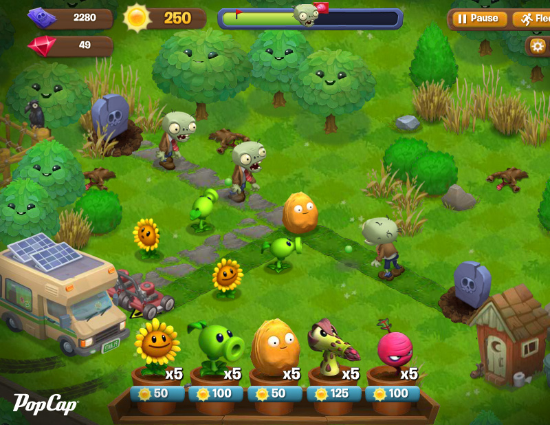 Plants Vs. Zombies Adventures On Behance