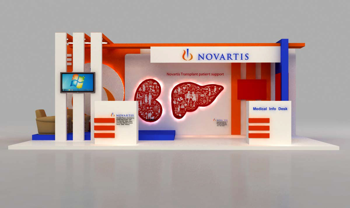 Novartis booth