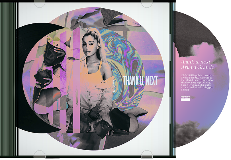 music Packaging art cover artwork cd Album Ariana Grande