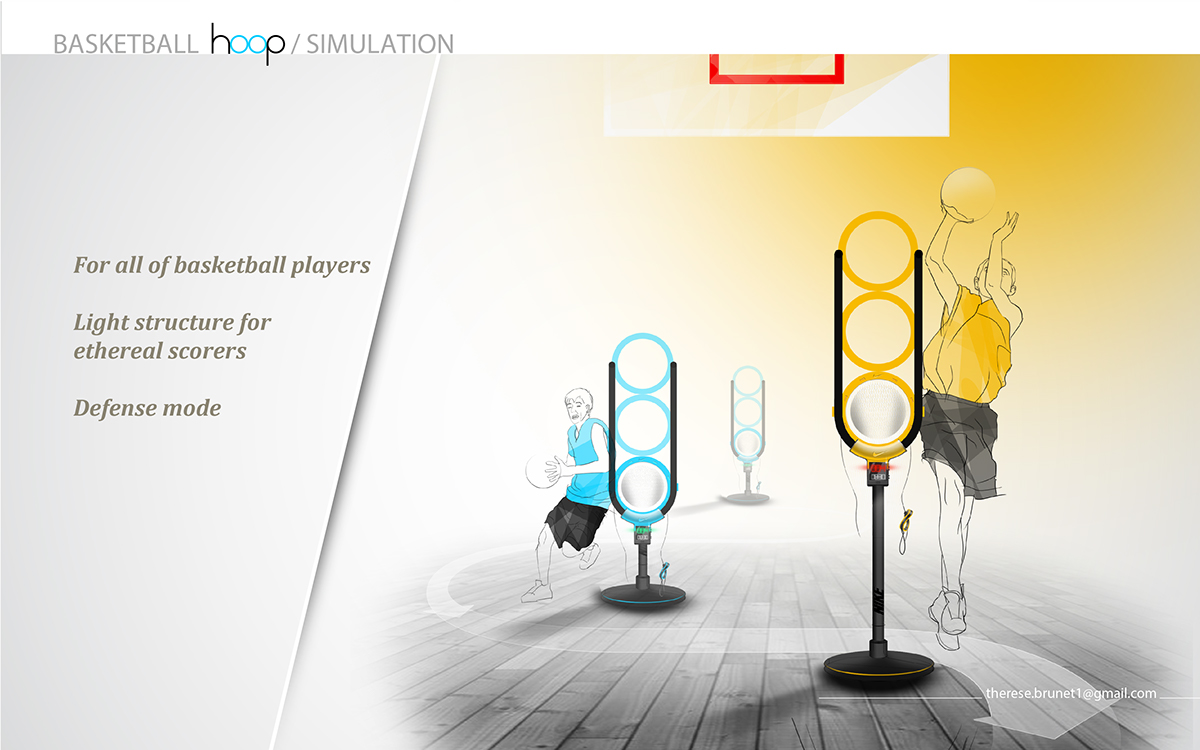 basket basketball sketch design Nike Mini basket Practice hoop hooper