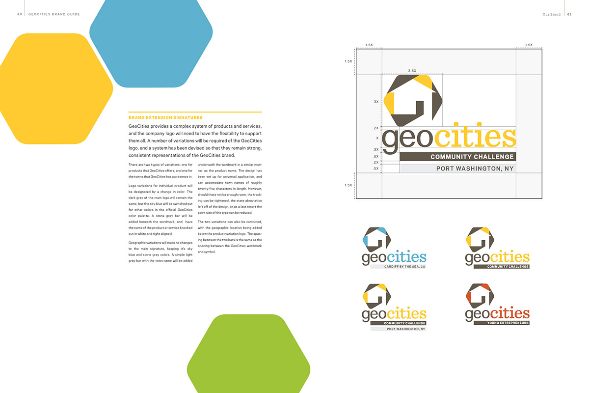 Rebrand  geocities  logo design  community