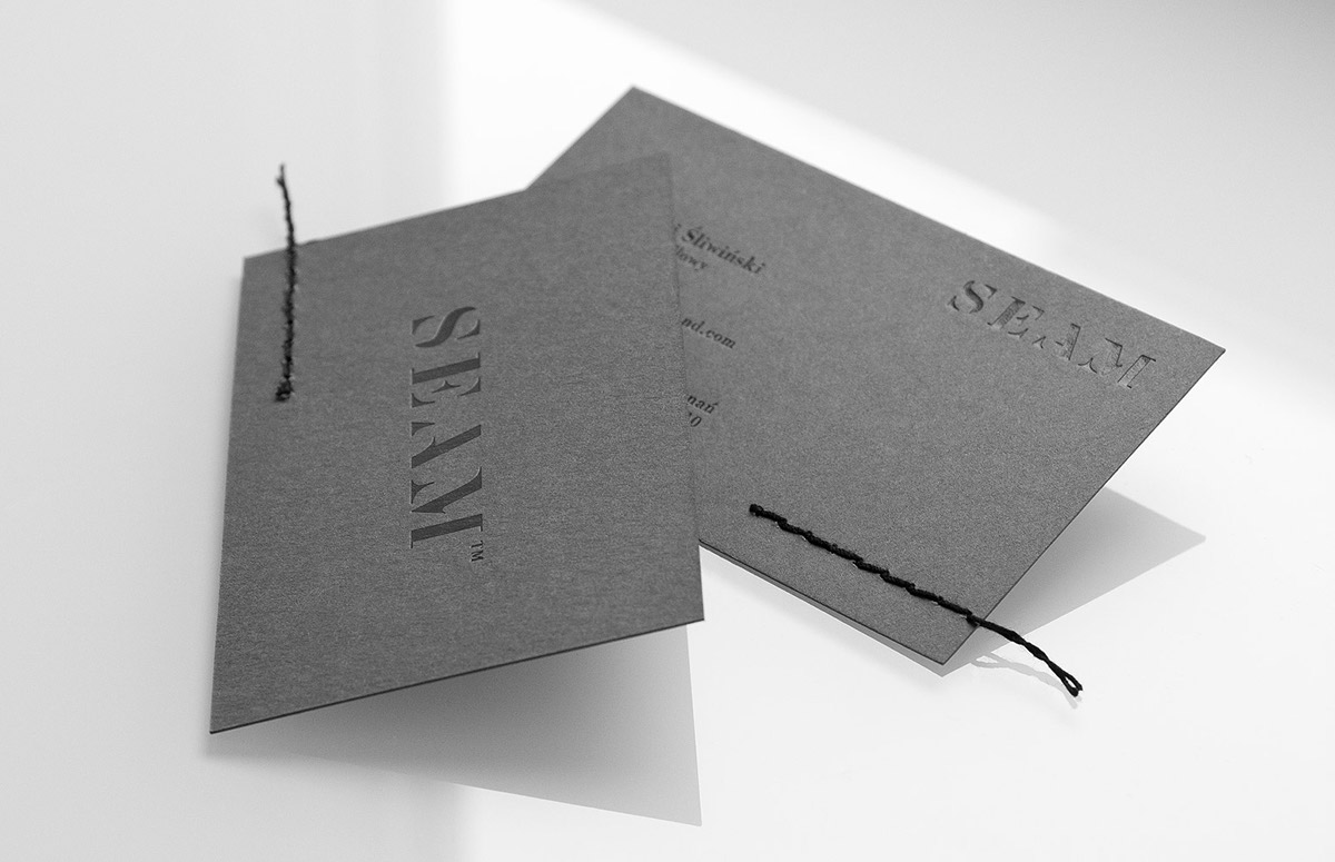 grey hotstamp black clothes store emboss typo letters seam SEW cotton serif Custom