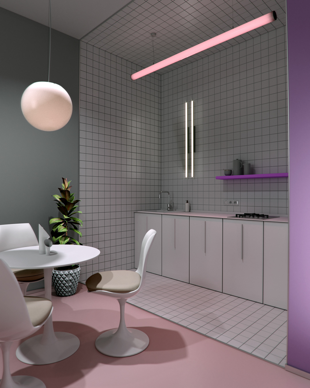 3D 3dsmax apartment apartmentdesign coronarenderer design Interior interiordesign smallspace