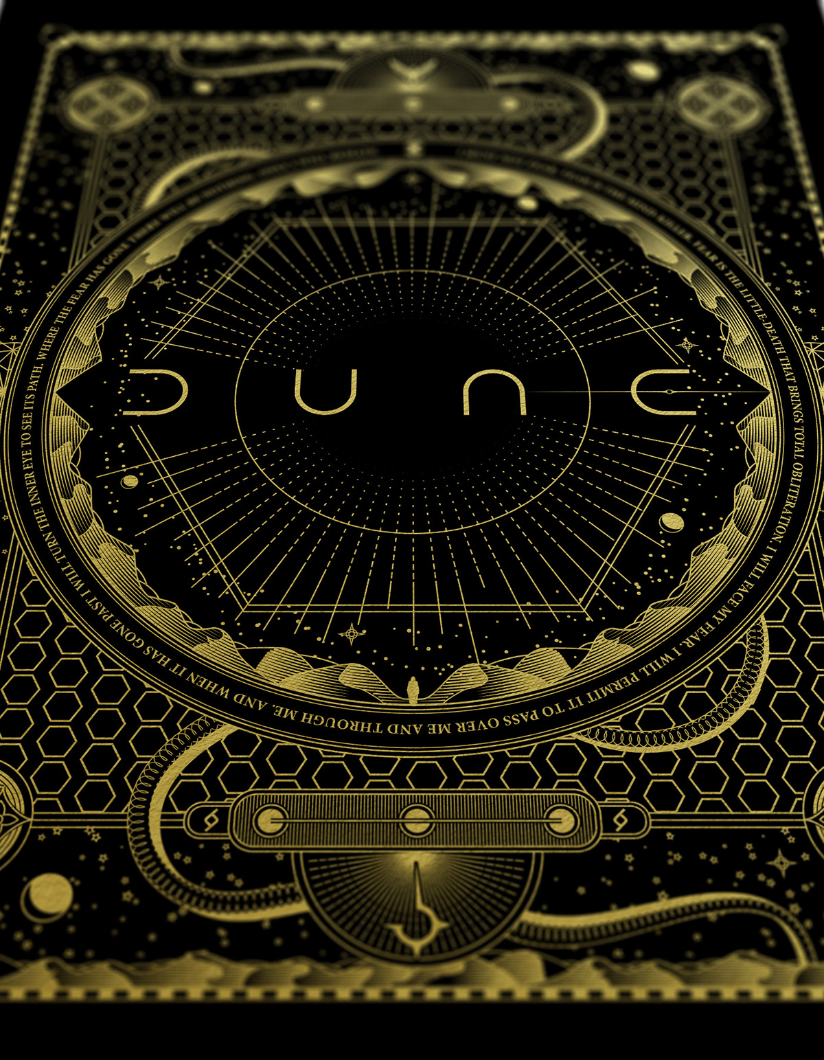 DUNE Poster on AIGA Member Gallery