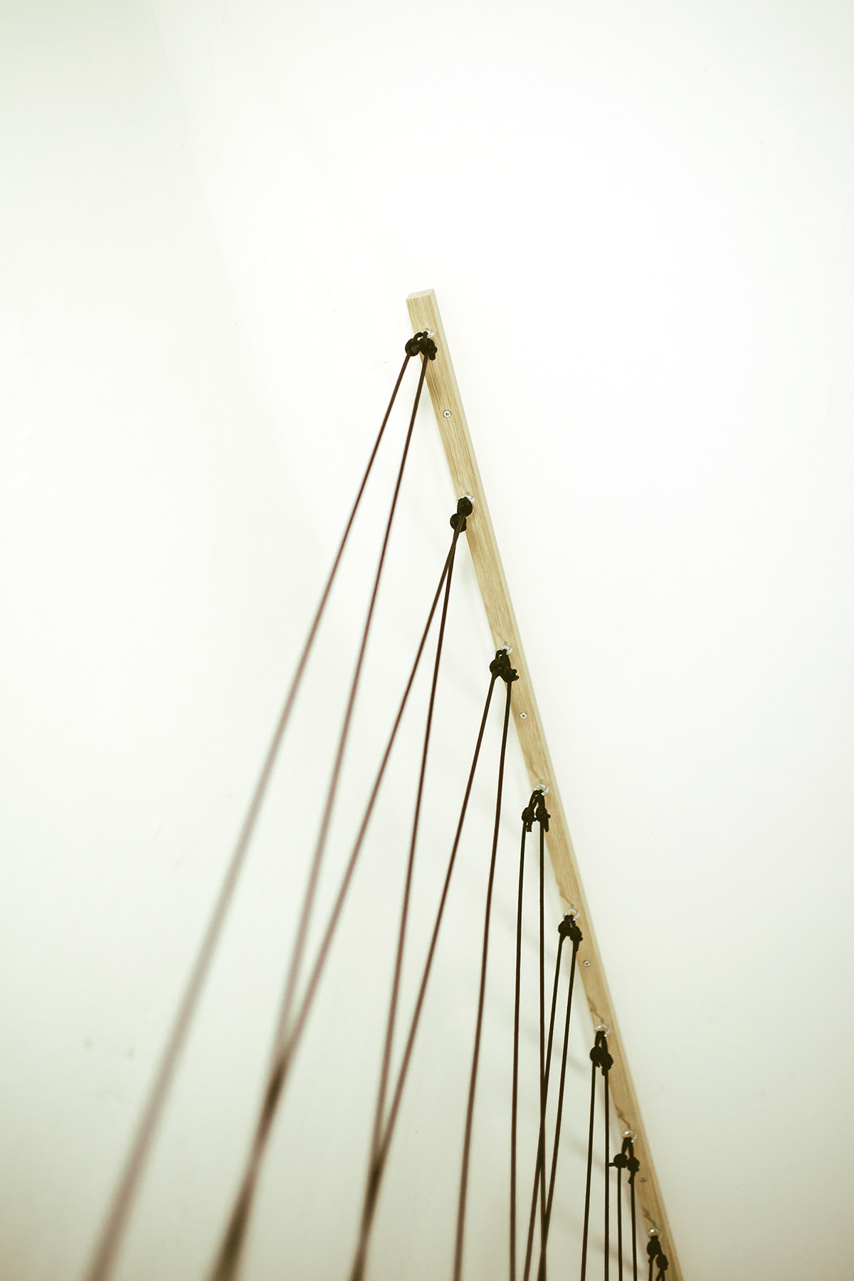 clothes hanger rope Hang furniture design Interior