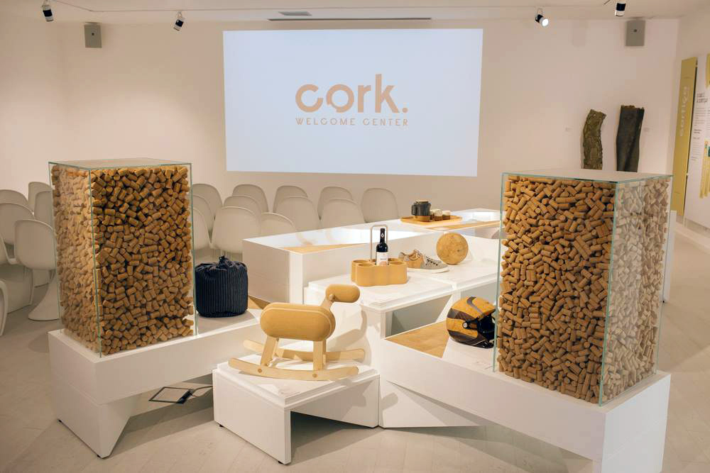cork Exhibition  design Corcho porto Oporto Portugal cortiça