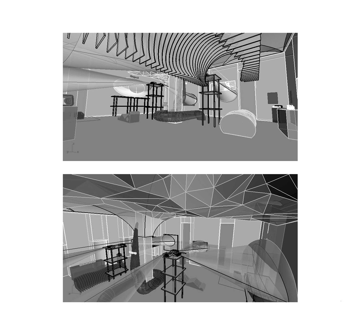 colégio das artes virtual Architectures Rhinoceros
