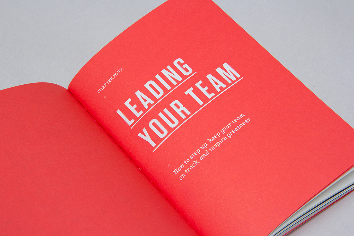 Behance 99U book design clean modern type matias corea book