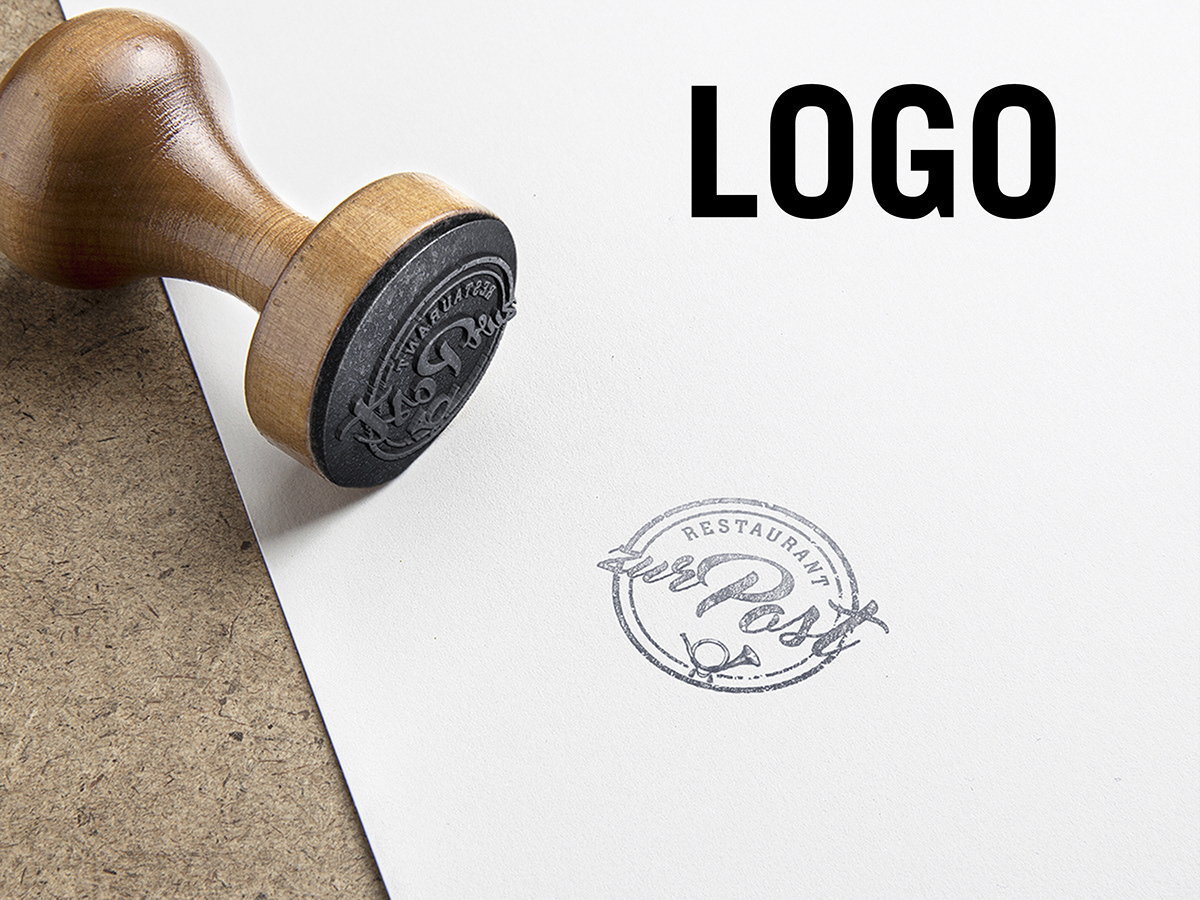 logo Logogestaltung Bildmarke Stempel typografie Wortmarke