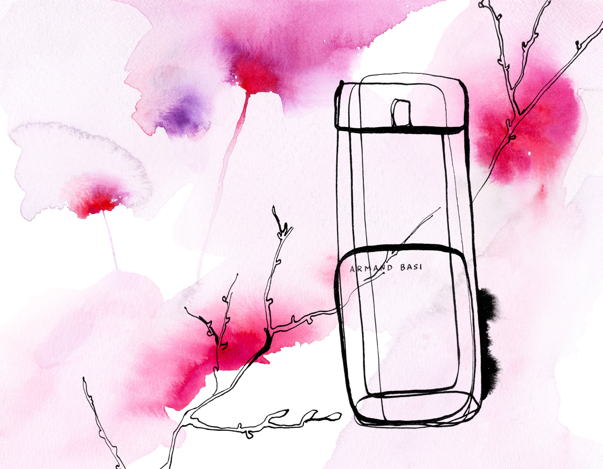parfum flakon watercolor eau de parfum kenzo chanel Calvin Klein Lancome Dior armani bottle of perfume