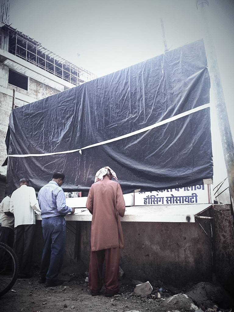 Newspaper reading in MUMBAI