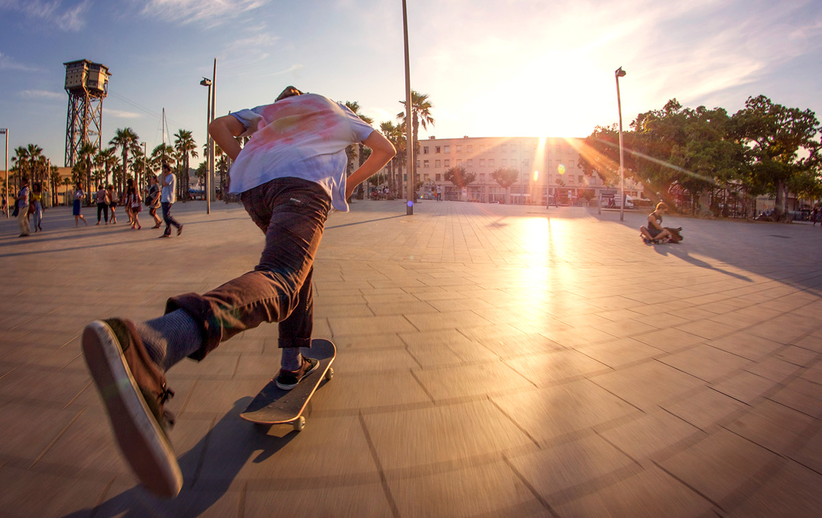 Documentary  lifestyle barcelona skateboardimg