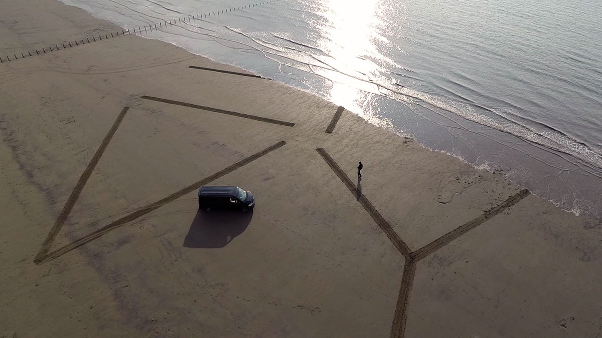 Adobe Portfolio sand sand envy envy Post Production envy vfx studio land art sand art Aerial drone quadcopter Ocean sea beach