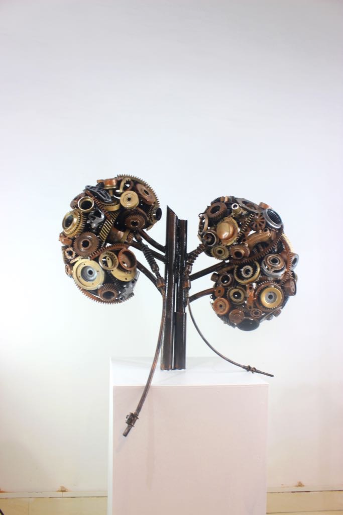 scrapmetal recycle art installation conceptart ArtDirection sculpture metal junk repurpose