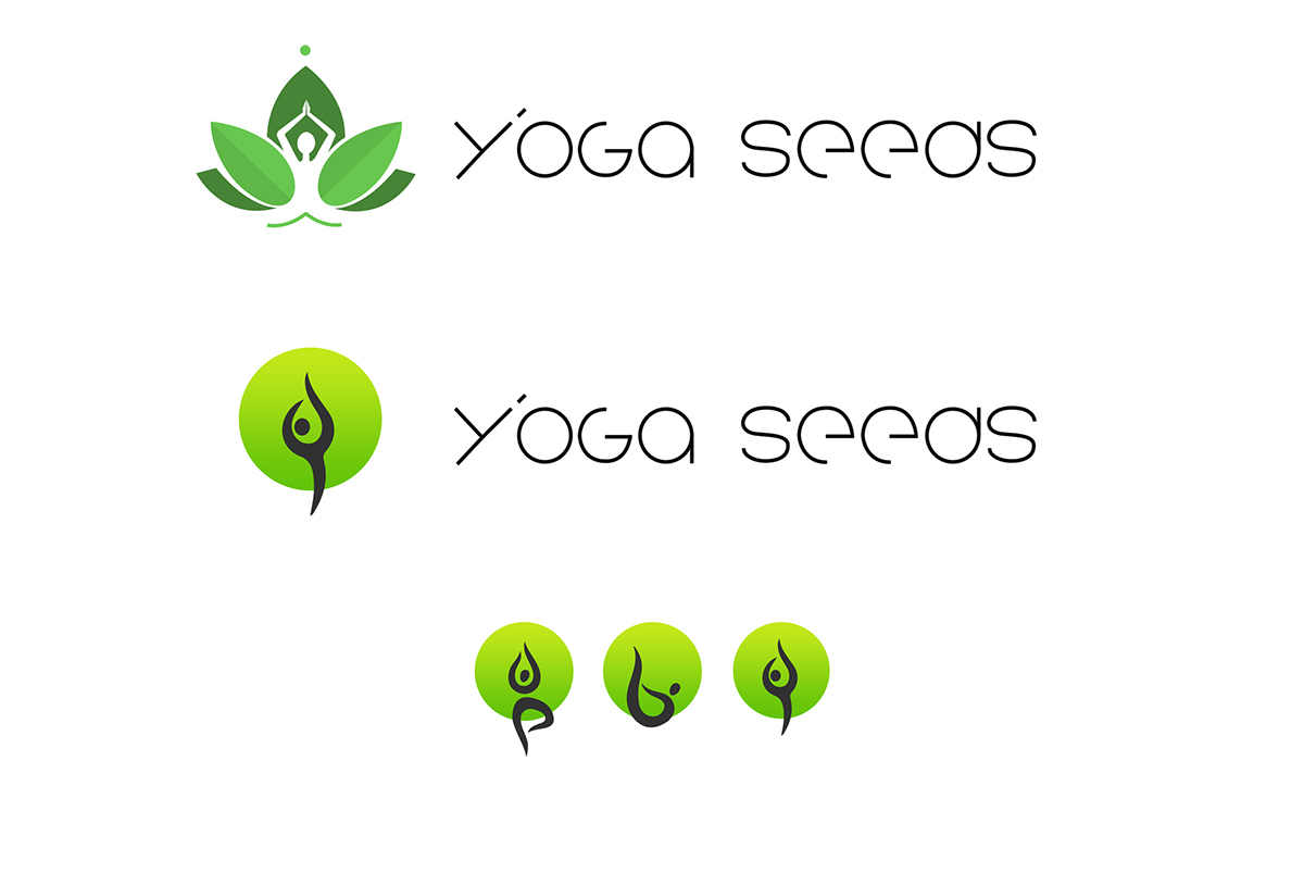 logo Yoga design new fresh graphic vector