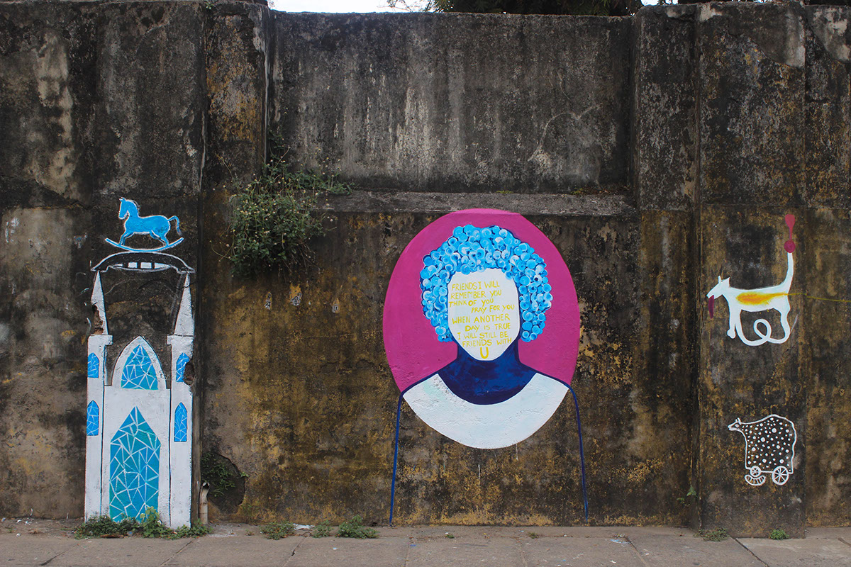 kochi muziris biennale Street Iinstallation Fort Kochi kerala art