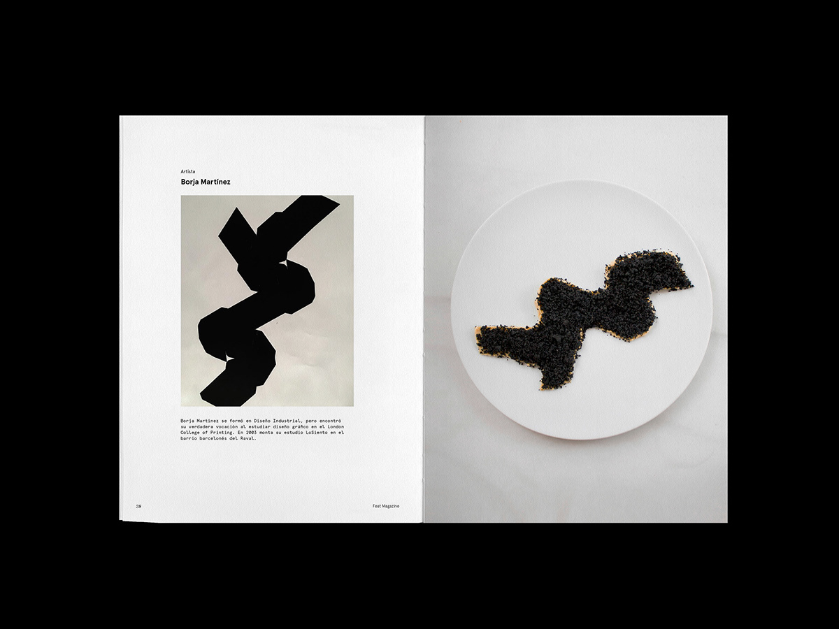graphic design  gastronomy chef japan editorial editorial design  barcelona plateselector feat
