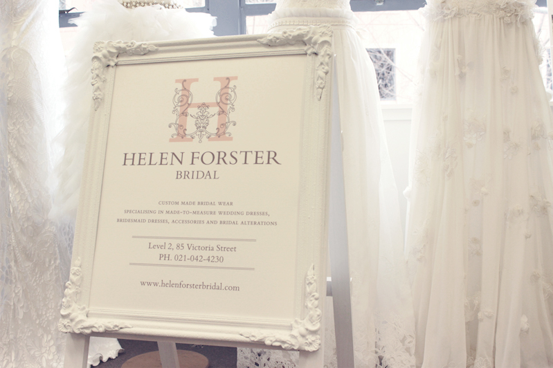 Helen Forster Bridal Logo Design Bridal Store Business Cards