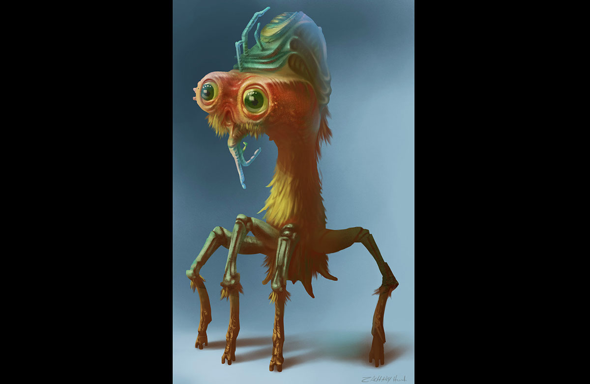 concept art concept design Game Art Creature Design alien design robot design science fiction fantasy