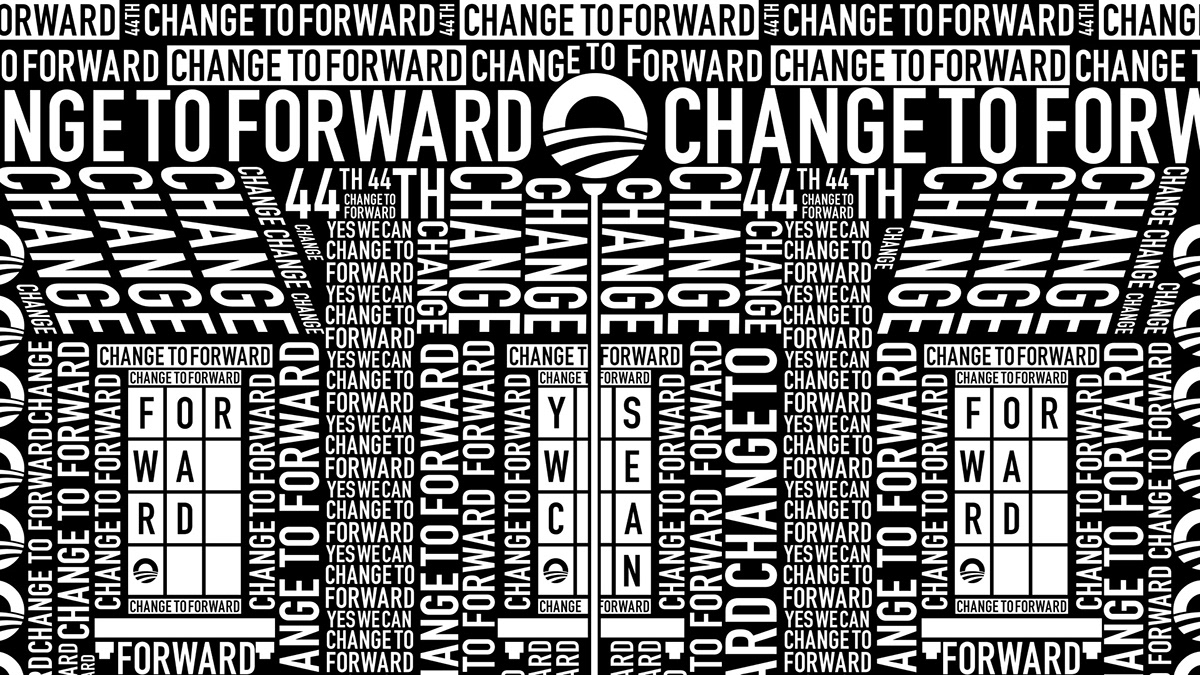 obama Reelection campaign 44th president ILLUSTRATION  typography   Rocawear Jay Z fashion brand