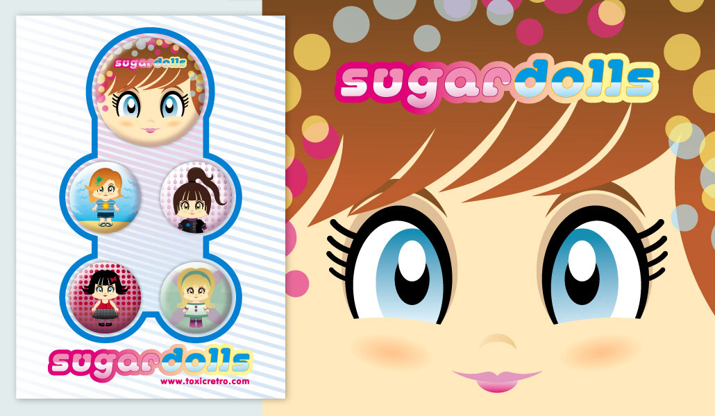 pop sugar dolls Retro London