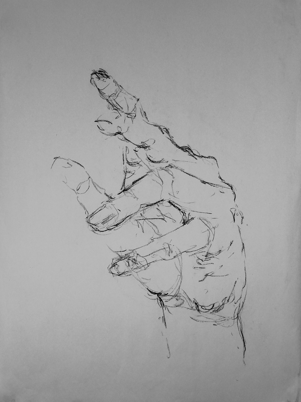 Figure Drawing gesture line drawing
