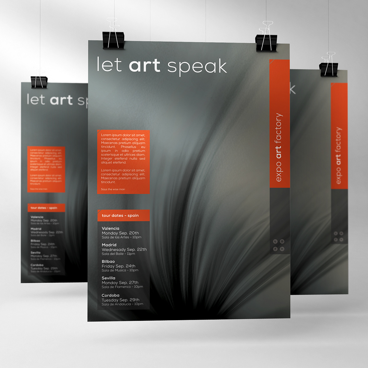 abstract art art show artistic business card Event expo flyer postcard poster Show