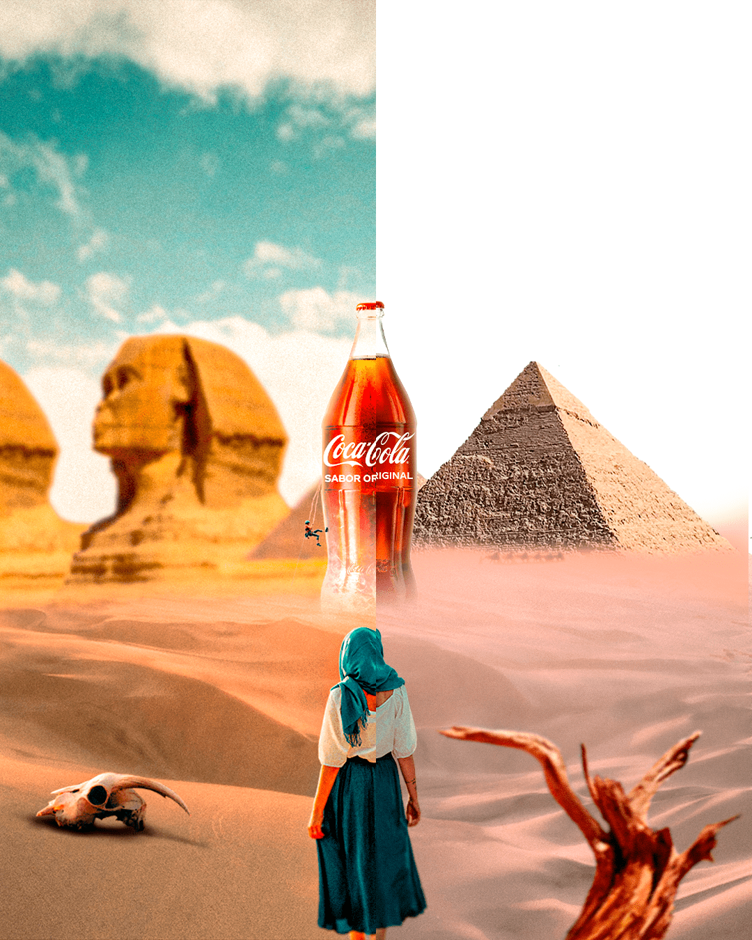 Coca Cola photoshop manipulation art artwork digital illustration