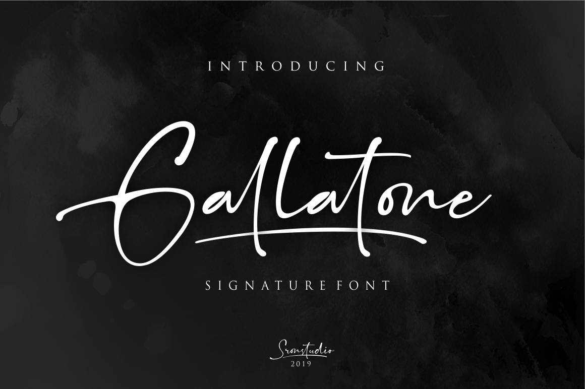 casual Classic elegant exclusive logo font signature Script Font branding  natural
