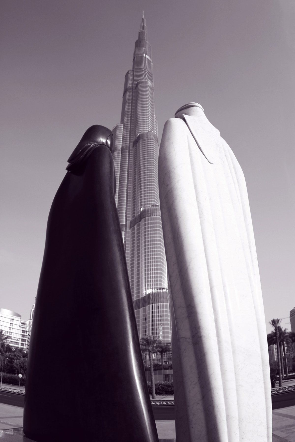 Burj Khalifa dubai fisheye