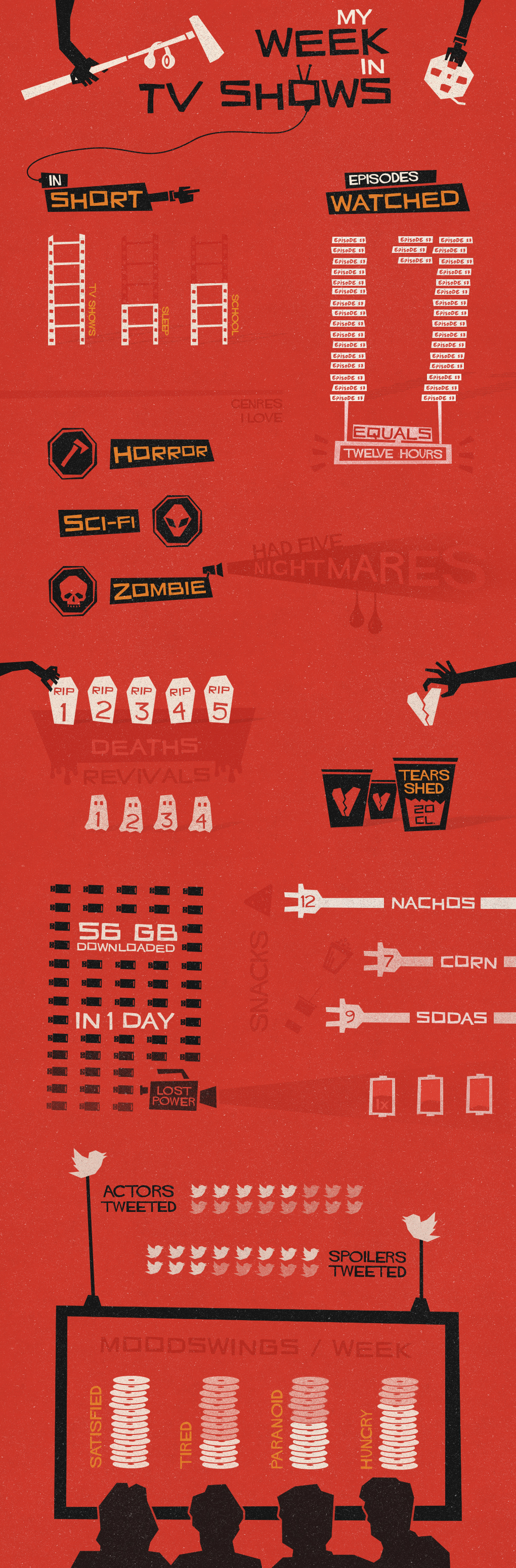 infographic tv Illustrator Data