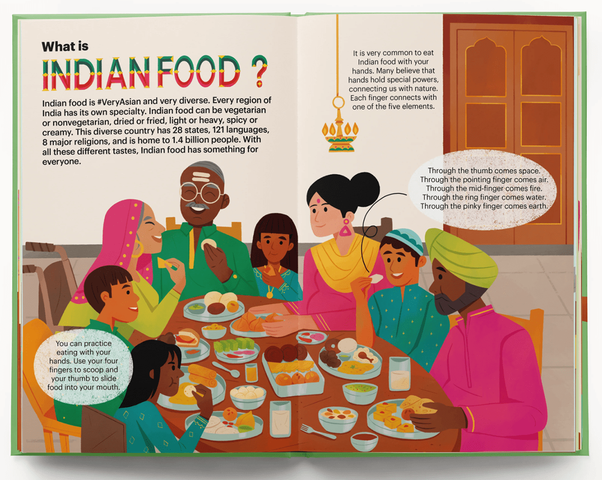 recipe book cookbook book design magazine cooking restaurant indian food Asian Food