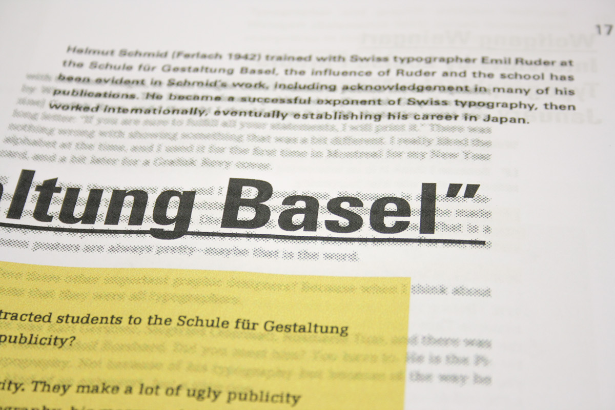 journal newspaper editorial magazine publication Basel swiss layers school FBAUL Portugal design Printing