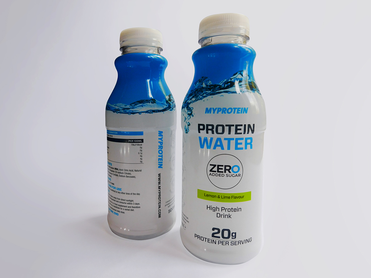 myprotein protein milk water supplements bottles bottle Wrap