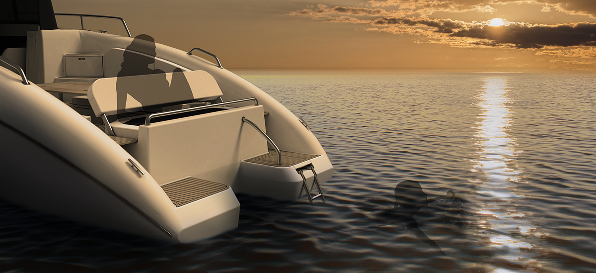 electric boat yacht eco-friendly water motor boat Motor Yacht