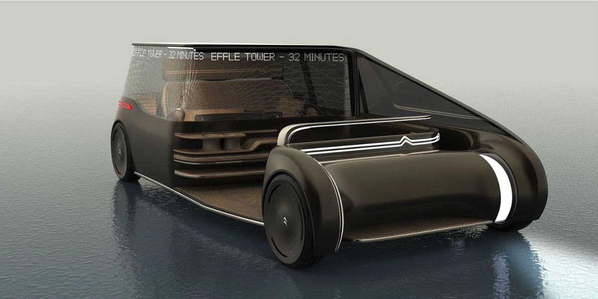 Adobe Portfolio car design transportation citroen automobile Vehicle car